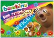 Blok rysunkowy z kolorowymi kartkami A4, 16k BAMBINO - 2