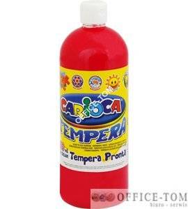 Farba Carioca tempera 1000 ml czerwona ciemna (ko03/10)