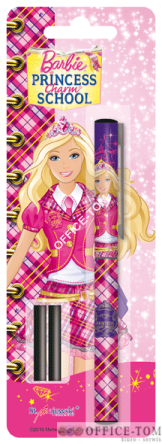 Pióro kulkowe + 2 naboje (blister) BARBIE