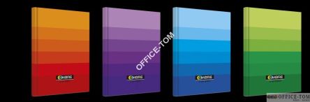 Brulion TOP 2000 OMBRE A5 96K 60G kratka niebieski