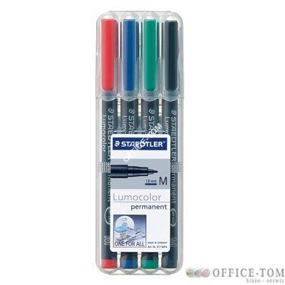 Foliopis M317 WP4 etui 4szt. STAEDTLER CD BK4