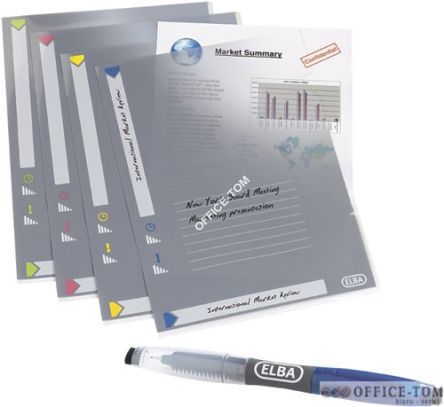 Ofertówka ELBA Optimum ze zmywalnym pisakiem