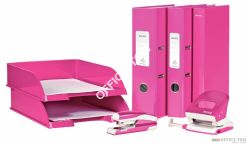 Półka na dokumenty LEITZ Plus, metaliczny różowy WOW