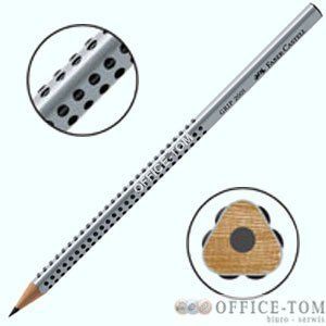 Ołówek Grip 2001/HB Z Gumką 3 sztuki Blister FABER-CASTELL