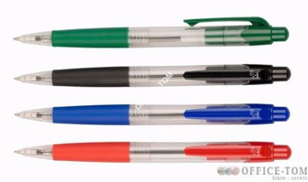 Długopis SPOKO  0112 transp.mix