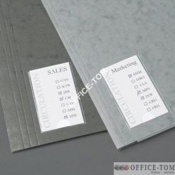 Samoprzylepne kieszenie na etykiety 3L 25x75 mm