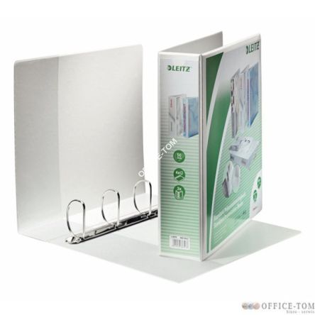 Segregator ofertowy LEITZ Panorama standard, A4+, 4DR/50, grzbiet 77 mm, biały