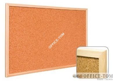 Tablica korkowa w ramie drewnianej 60x90 Wielkor