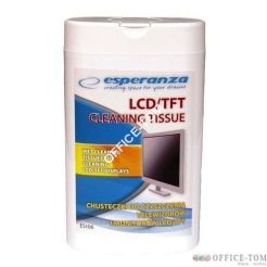 Chusteczki nawilżane do ekranów LCD/TFT ES106 100SZT.ESPERANZA