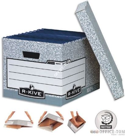 Pudło na archiwa FELLOWES R-KIVE FastFold ze zdejmowanym wiekiem 2 szt.