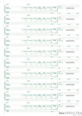Kwitariusz MICHALCZYK I PROKOP A4 30 kartek