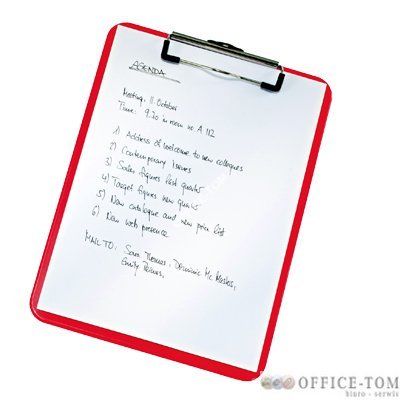 Deska z klipem LEITZ Bebop, czarna