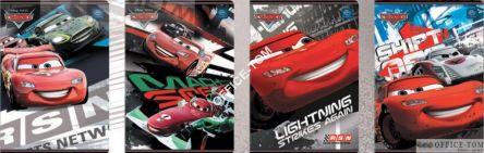 Zeszyt A5 32  linia Cars INTERDRUK