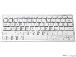 Klawiatura bezprzewodowa TRACER Clever BT Bluetooth biała