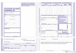 Polecenie wyjazdu służbowego MICHALCZYK I PROKOP A5 40 kartek