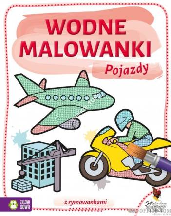 Książka Pojazdy Zielona Sowa