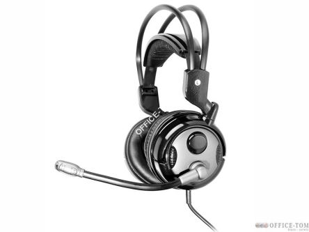 Słuchawki z mikrofonem  TRACER SONIC Mini-jack Czarny