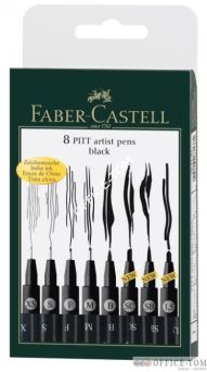 Marker z końcówką fibrową PENTEL do folii 36 kolorów