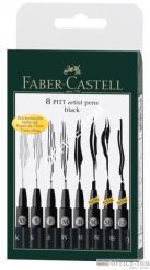 Marker z końcówką fibrową PENTEL do folii 36 kolorów