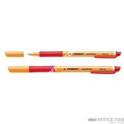 Pióro żelowe STABILO point Visco czerwony