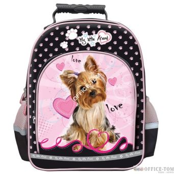 Plecak szkolny 15\'\' - PIES - MY LITTLE FRIEND  ST.MAJEWSKI