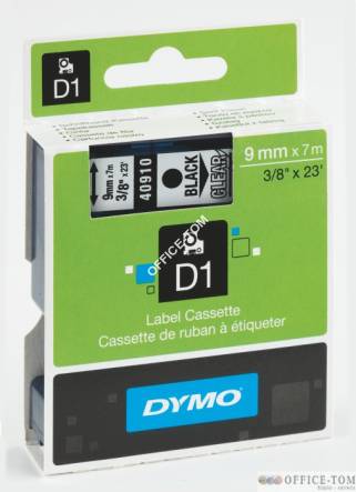 Taśma 9mm/7m czarny /przez. 40910 DYMO S0720670