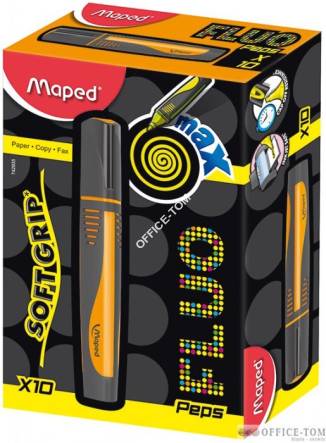 Zakreślacz Fluo peps max pomarańczowy Maped