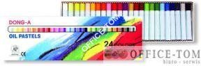 Pastele olejne Dong-A komplet 24 szt