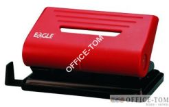 Dziurkacz EAGLE 837 S czerwony 8 kartek