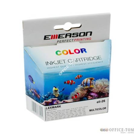 EMERSON Wkład do LEXMARK nr 26 Kolor 15ml STANDARD