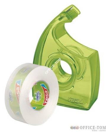 Taśma biurowa TESAfilm Eco&Clear 33m X19mm + Dyspenser Easy Cut 57069-00000