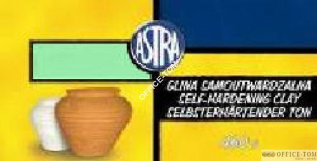 Glina samoutwardzalna 0,46 kg - zielona Astra