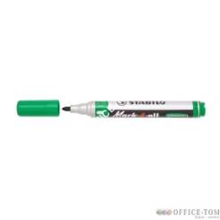 Marker permanentny STABILO mark-4-all, okrągła końcówka zielony