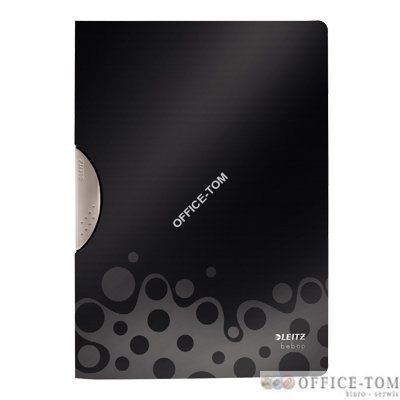 Skoroszyt z klipsem LEITZ Bebop, czarny