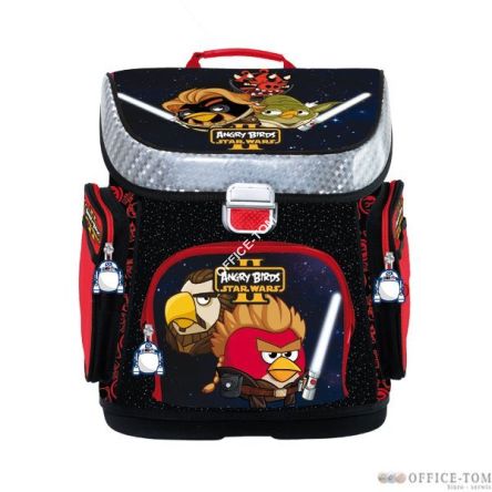 Tornister szkolny NEW 16\'\'  ANGRY BIRDS & STAR WARS II  ST.MAJEWSKI