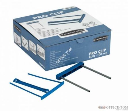 Klips do spinania dokumentów PRO niebieski FELLOWES 50szt.