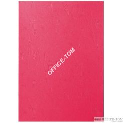 Okładka LEITZ A4 typ skóropodobna, 250g., czerwony