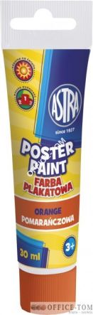 Farba plakatowe A\'30 tuba POMARAŃ.