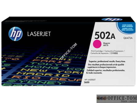 Toner HP 502A (Q6473A) purpurowy 4000str