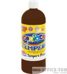 Farba Carioca tempera 1000 ml brązowa (ko03/22)