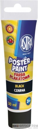 Farby plakatowe A\'30 tuba CZARNA