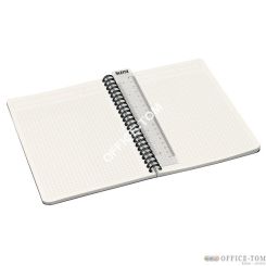 Kołonotatnik Office PP A5, w kratkę, zielony 44980055 Leitz