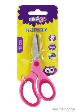 NOŻYCZKI DLA DZIECI Z GUMOWYM WYKOŃCZENIEM STRIGO