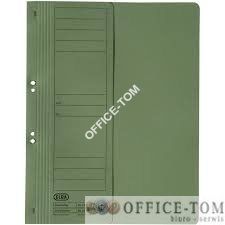 Skoroszyt kartonowy 1/2 A4 oczkowy zielony 100551879 ELBA