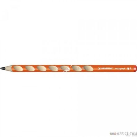 Ołówek STABILO Easygraph HB pomarańczowy dla praworęcznych