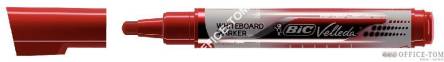 Marker VELLEDA suchościeralny okrągły czerwony 902097 LIQUID INK TANK *7223