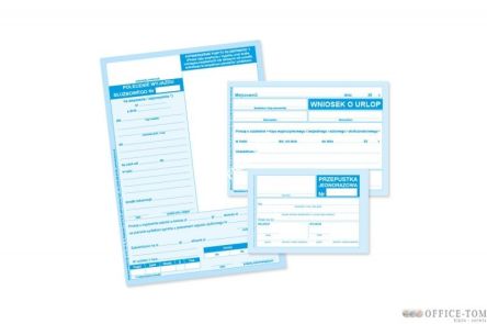 EM-1 Miesi.ewid.czasu pracy A440 kartek ofset EMERSON aeme-a40 kartek054