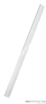 Grzbiety wsuwane LEITZ A4/6 mm, do 60 kartek, przezroczysty