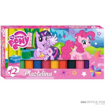 Plastelina 12 kolorów MY LITTLE PONY St.Majewski