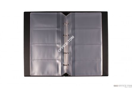 Wizytownik BIURFOL na 200 wizytówek standard c.zielony